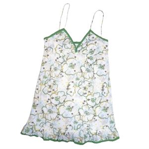 Y2K floral Summer tie-up dress